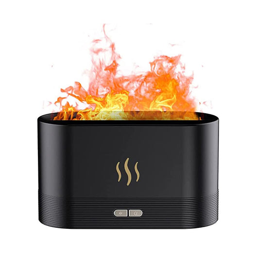 TheGeekopia™ Rainbow Flame Mist Aroma Air Diffuser