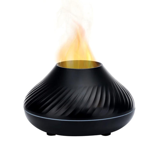 TheGeekopia™ Rainbow Flame Mist Volcanic Aroma Diffuser