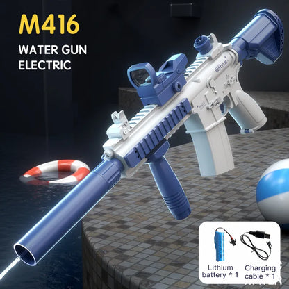 TheGeekopia™ Fully Electric Automatic M416 Water Blaster