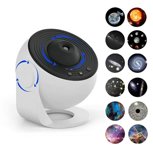 TheGeekopia™ 360° Spotlight Planetarium LED Night Projector