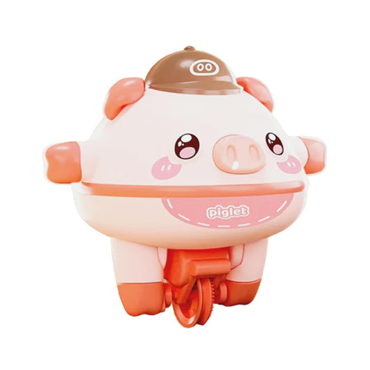 TheGeekopia™ Balance Unicycling Piglet Kid Toy